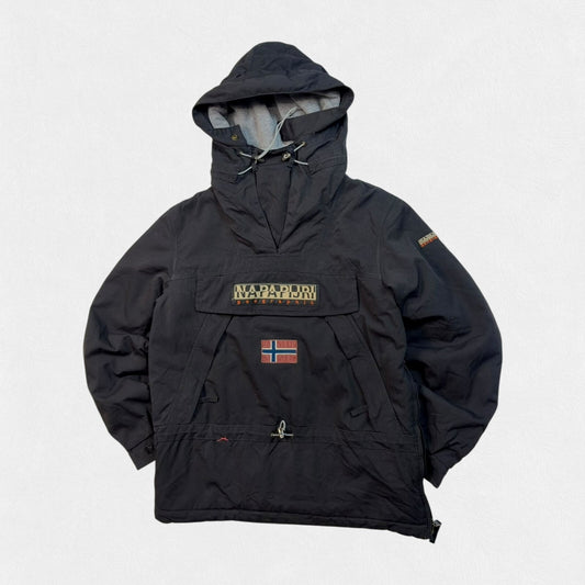 Vintage Napapijri skidoo insulated hooded jacket (M)
