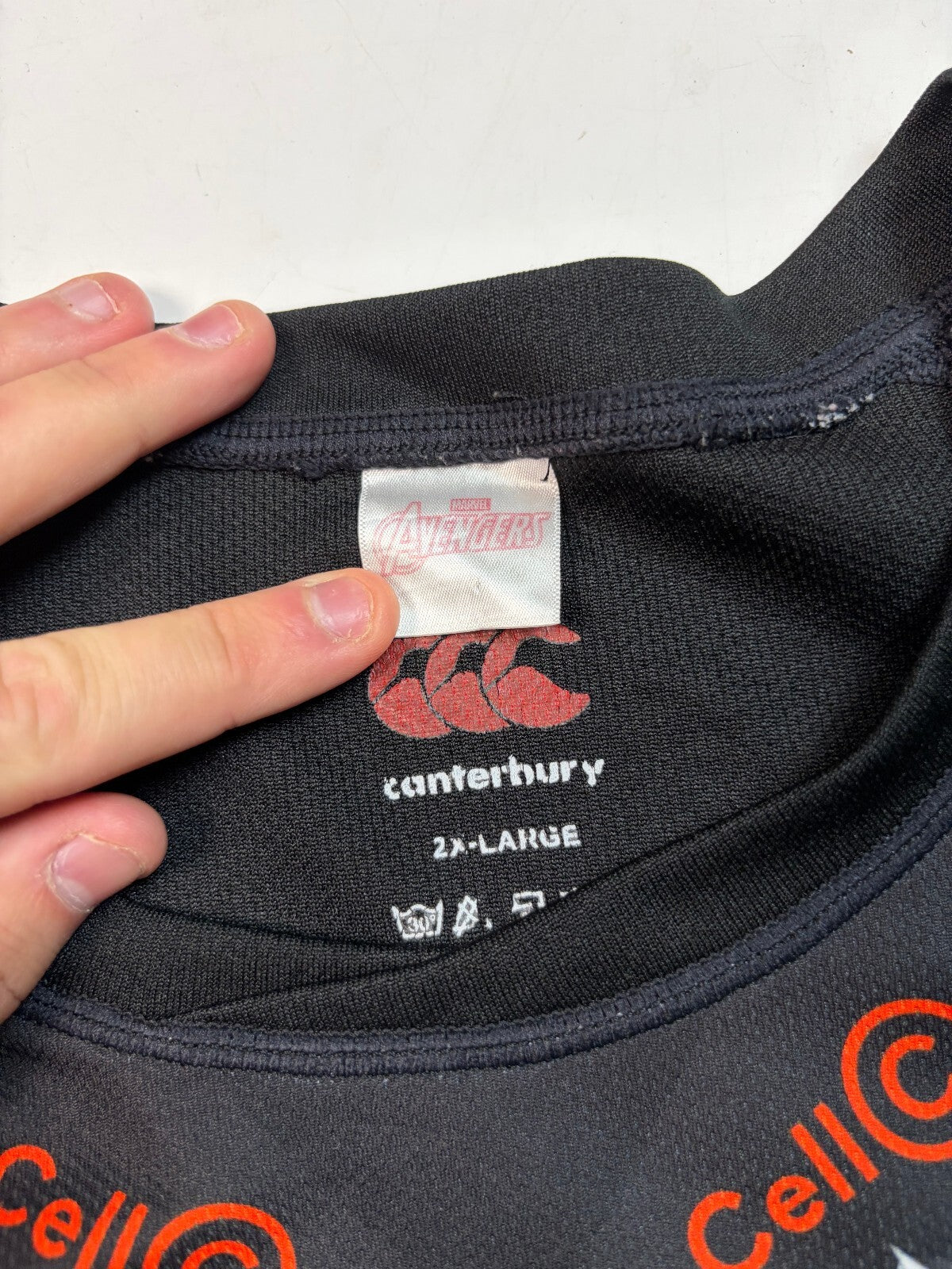 Natal Sharks 2019 Black Panther Marvel Canterbury rugby shirt (XXL)