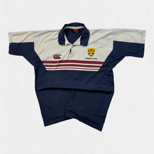 Vintage Tudor Grange 2002 Canada tour Canterbury rugby union shirt (L)