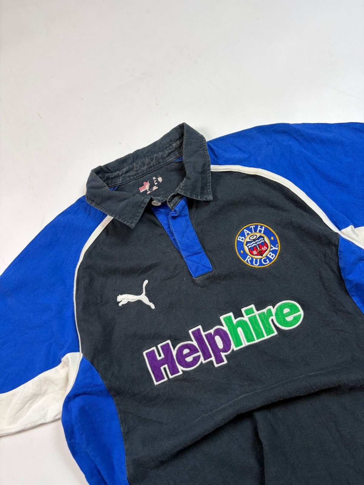 Vintage Bath 2006-08 Puma rugby union shirt (L)
