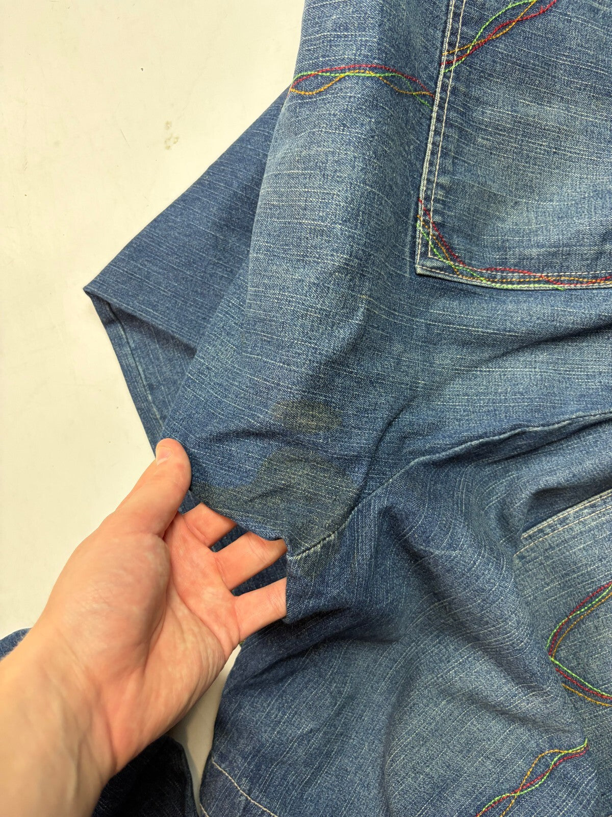 Vintage Marithe Francois Girbaud baggy hip hop jeans (W38)