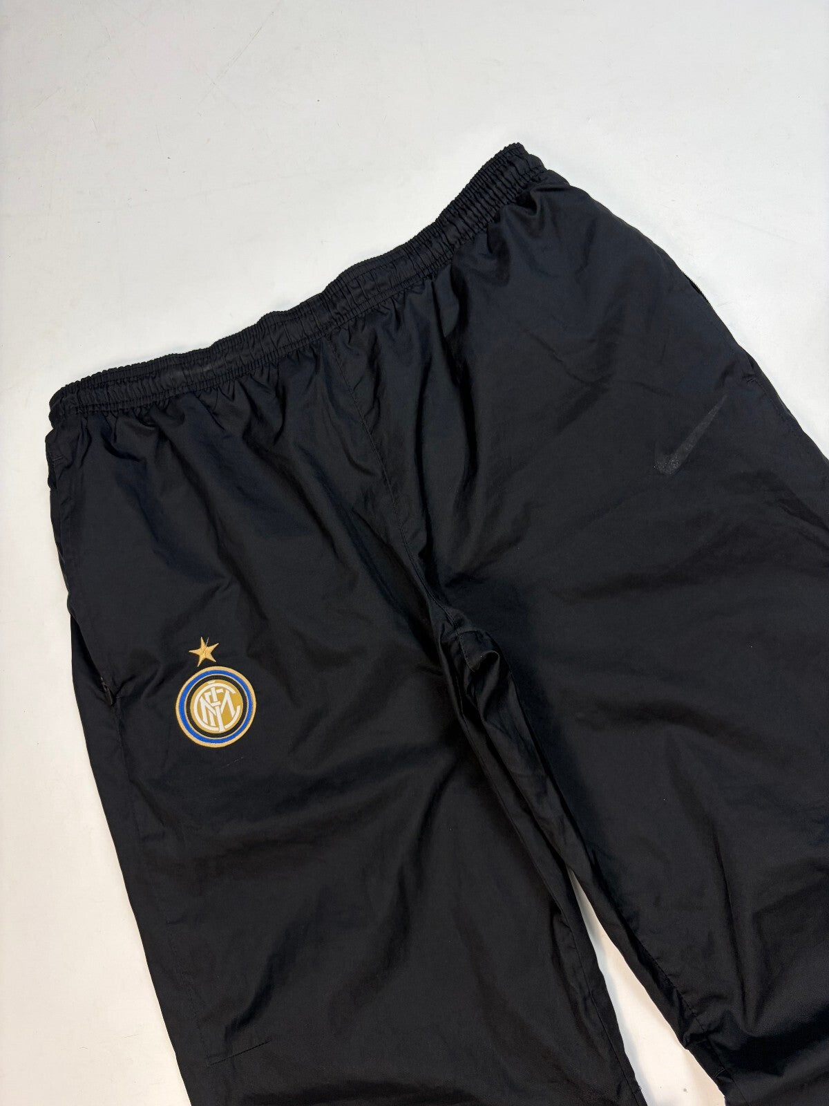 Vintage Inter Milan 2009/10 Nike football baggy track pants (M)
