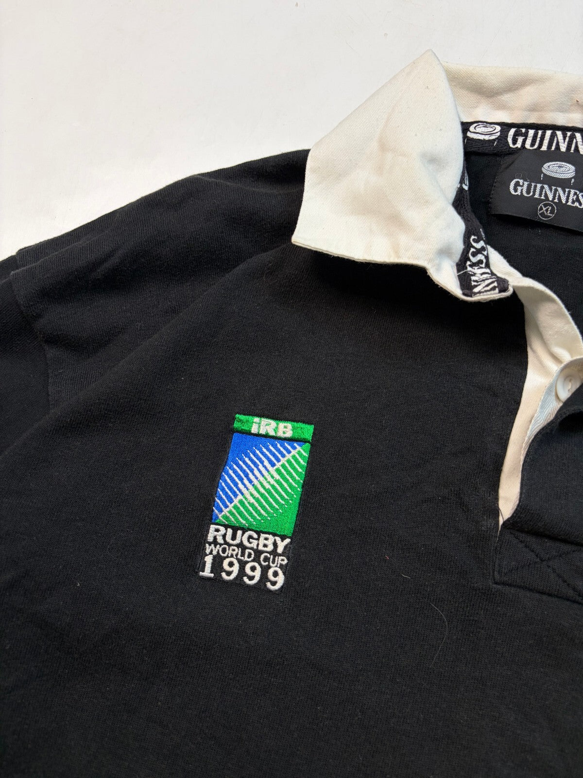 Vintage Guinness 1999 rugby world cup rugby shirt (XL)