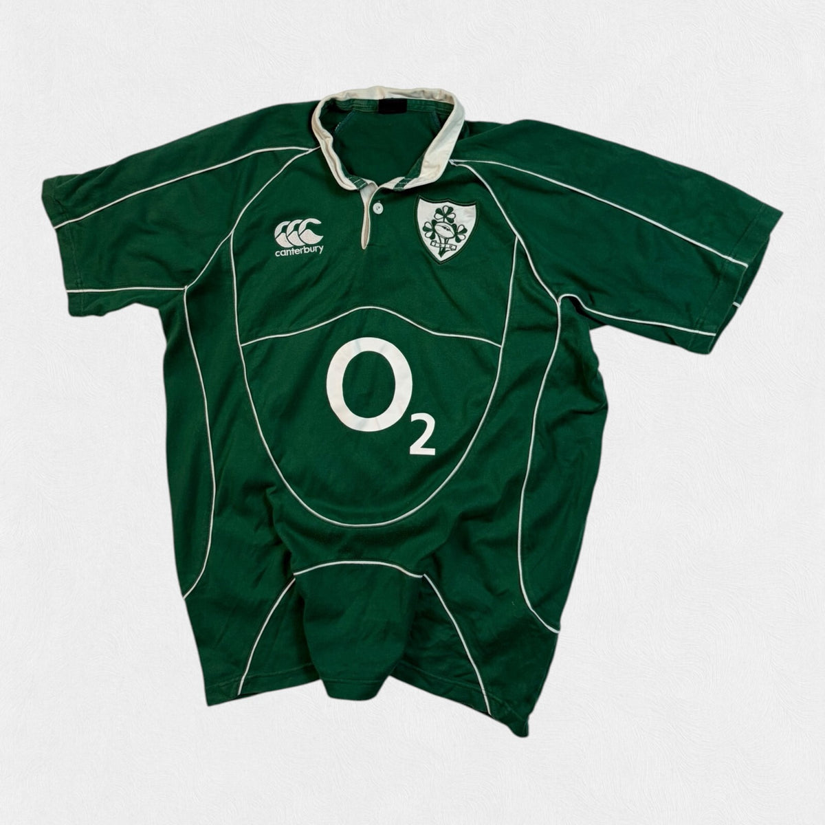 Vintage Ireland 2007/08 Canterbury rugby union shirt (L)