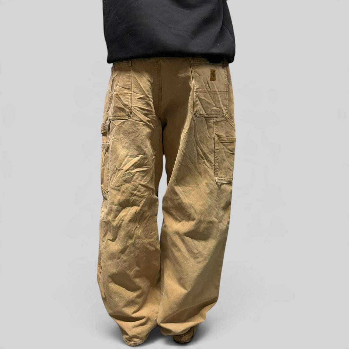 Vintage Carhartt fleece lined baggy carpenter pants (W40)