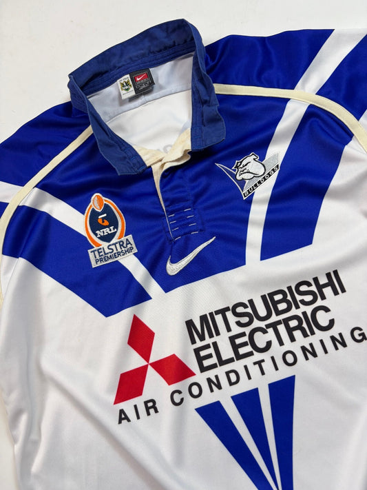 Vintage Bankstown Bulldogs 2005 Nike rugby league shirt (L)