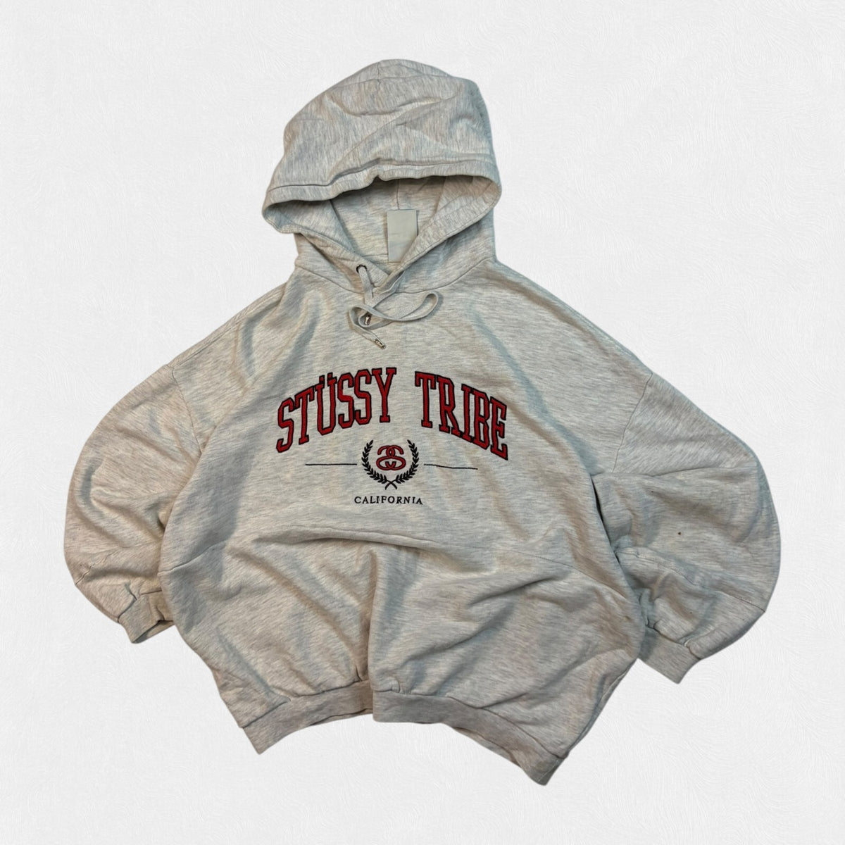 Stussy tribe spell out hoodie (10)