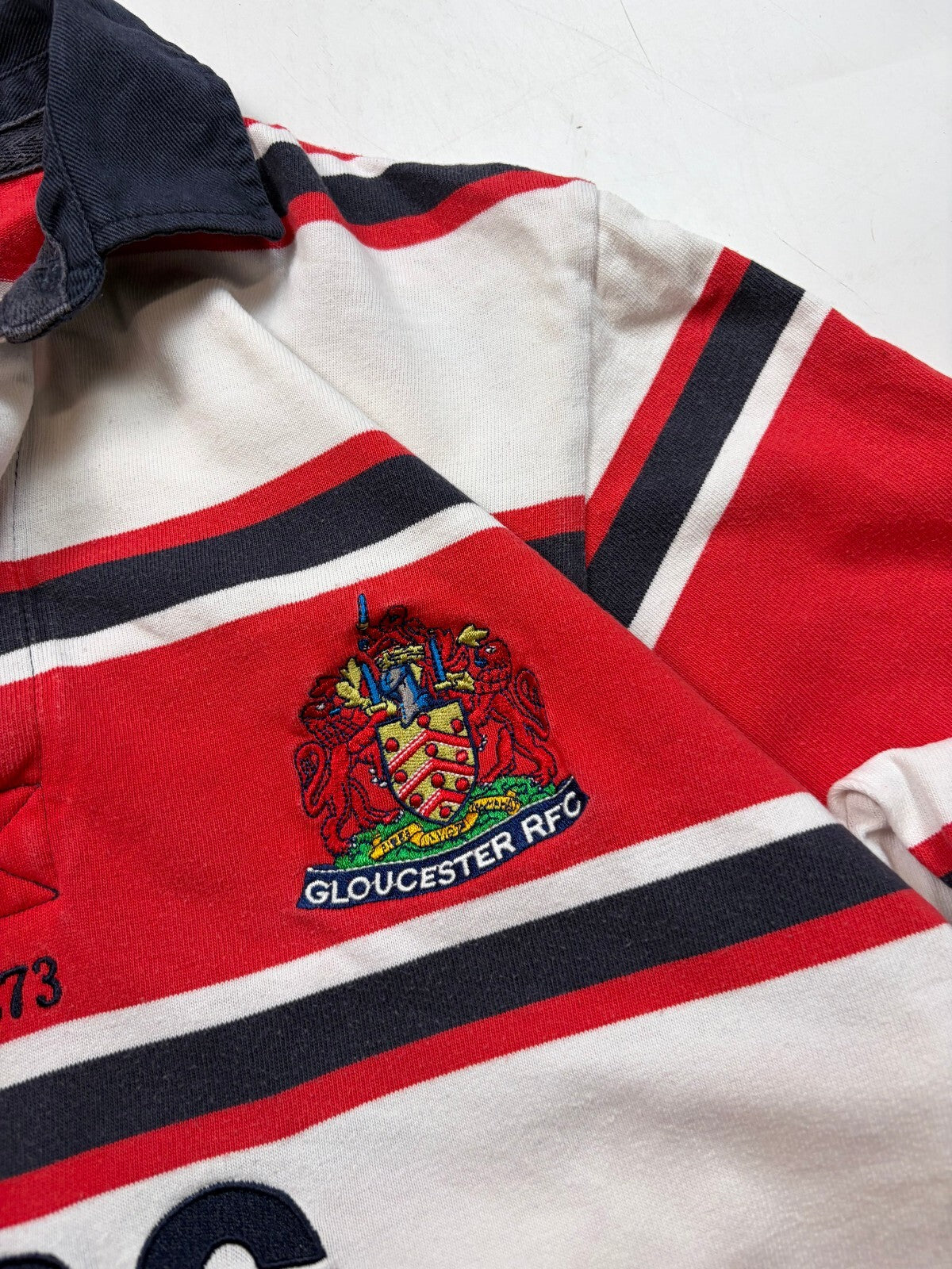 Vintage Gloucester 2003-05 Cotton Traders rugby union shirt (M)
