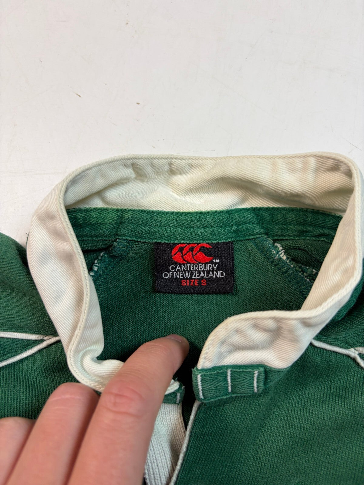 Vintage Ireland 2007/08 Canterbury rugby union shirt (S)