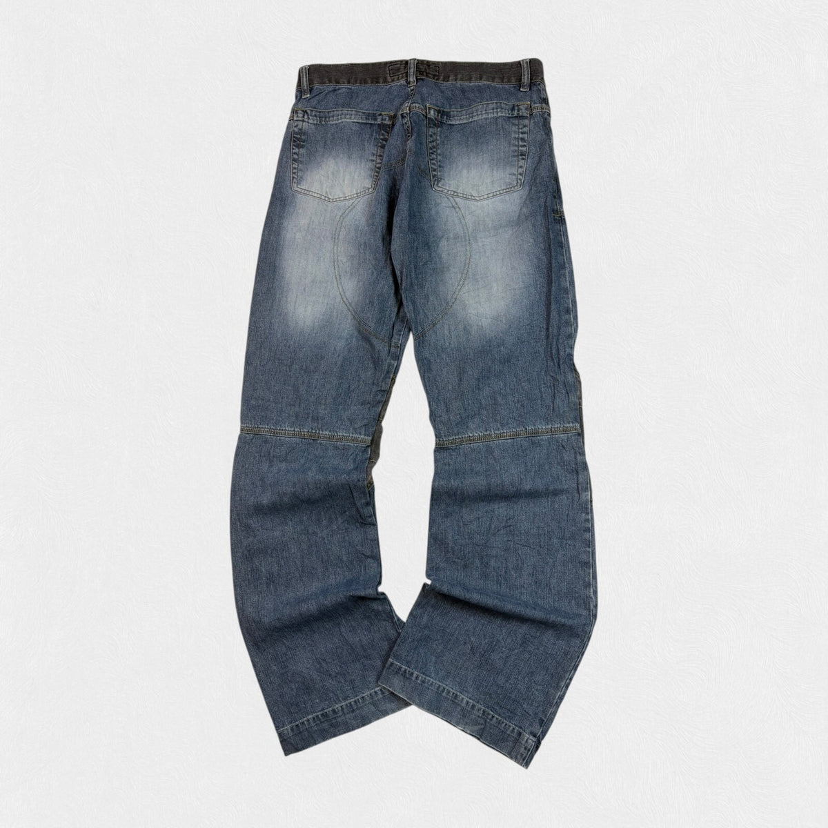 Vintage Y2K Fishbone surfwear baggy hip hop jeans (W34)