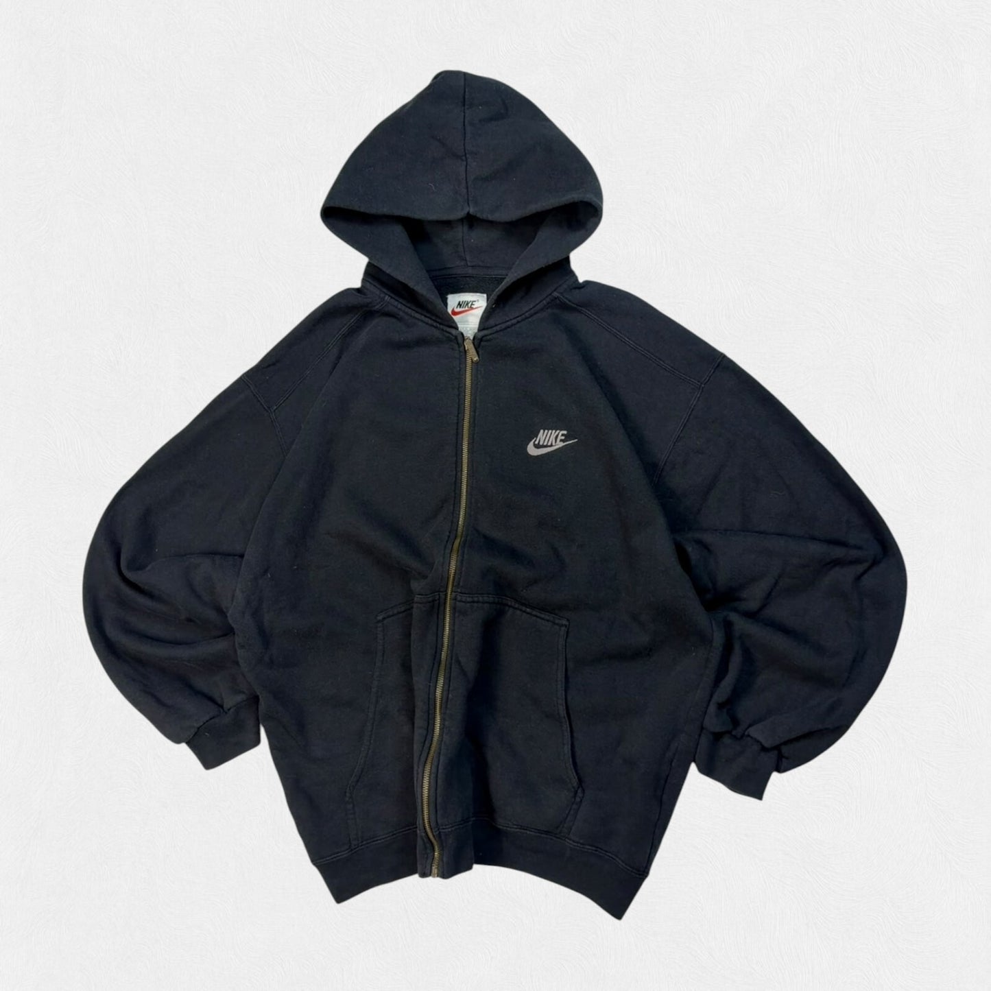 Vintage 90s Nike full zip hoodie (XL)