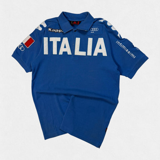 Vintage Kappa Italy ski team polo shirt (L)