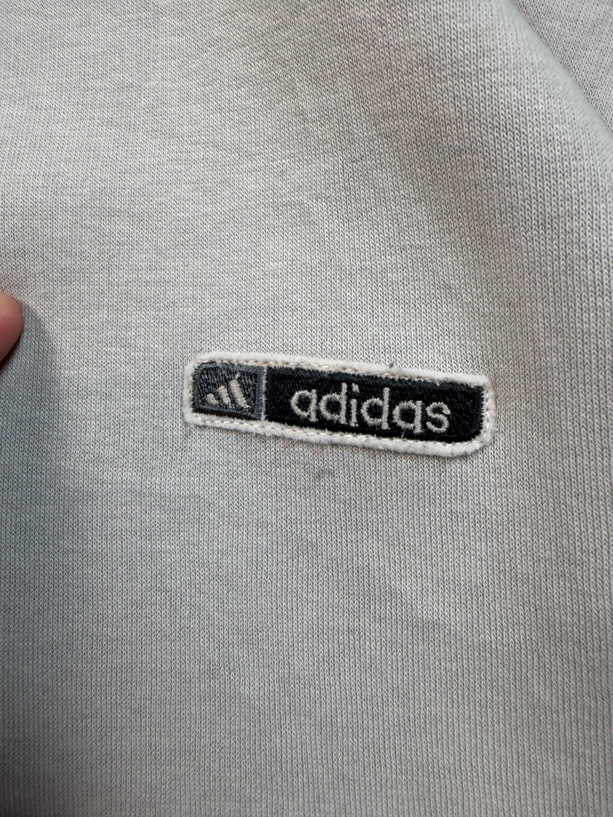 Vintage Y2K adidas small logo sweatshirt (L)