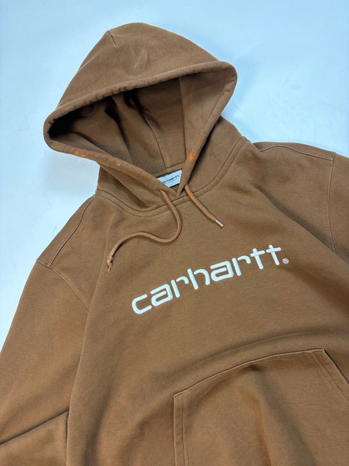 Carhartt WIP spell out hoodie (M)