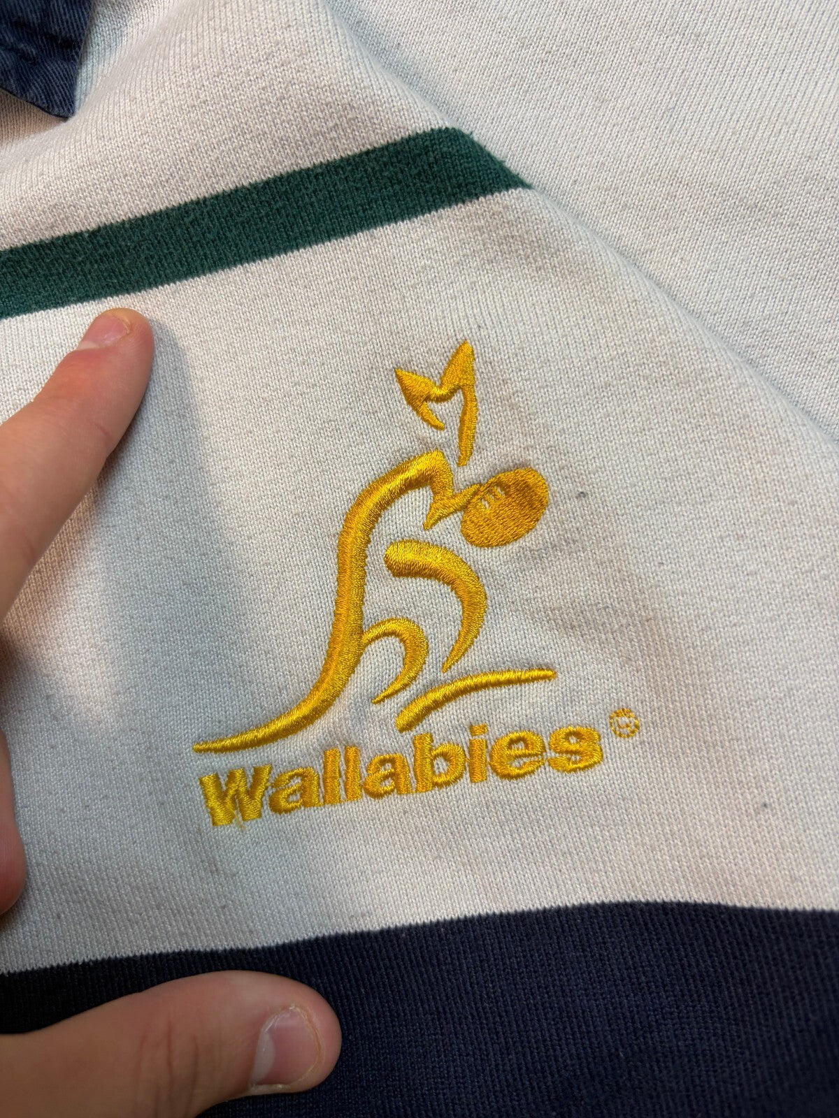 Vintage Australia 2001/02 Canterbury supporters rugby shirt (XL)