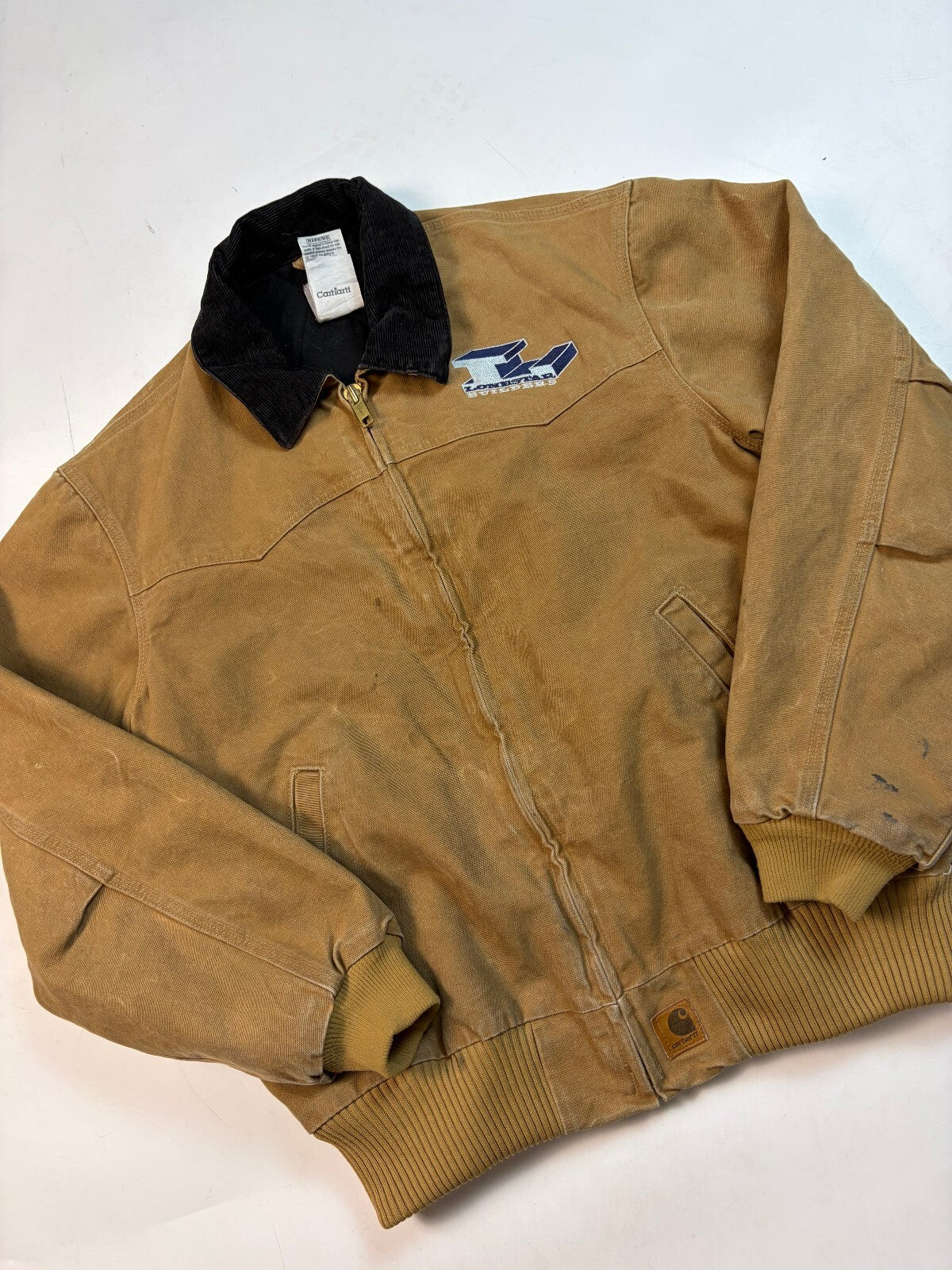 Vintage 2000s Carhartt santa fe work jacket (L)