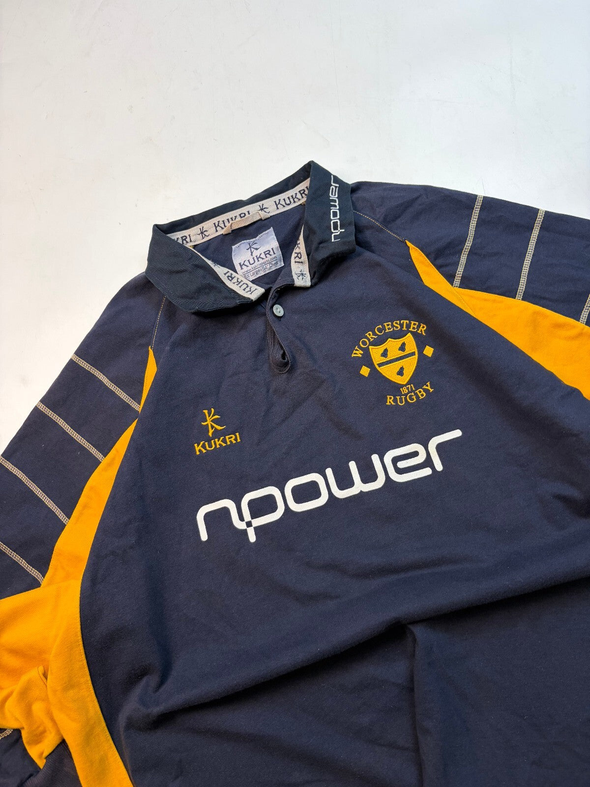 Vintage Worcester warriors 2005/06 Kukri rugby shirt (5XL)