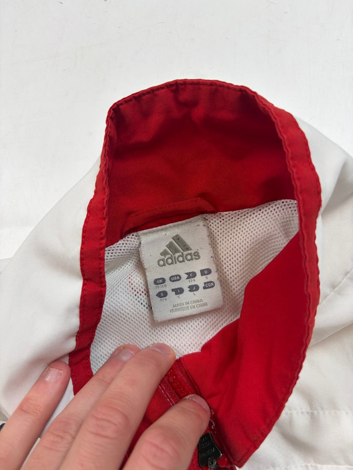 Vintage Bayern Munich 2007/08 Adidas football track jacket (M)