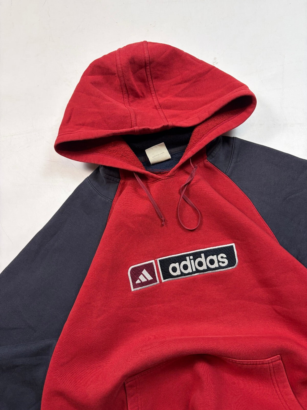 Vintage adidas spell out hoodie (XXL)