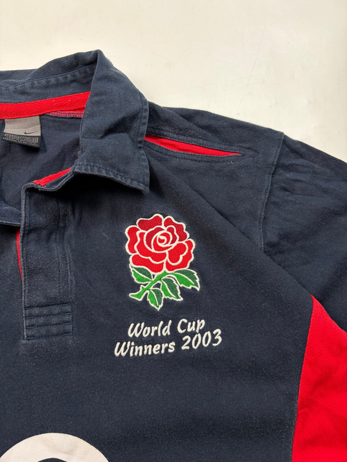 Vintage England 2003 world cup Nike rugby shirt (L)