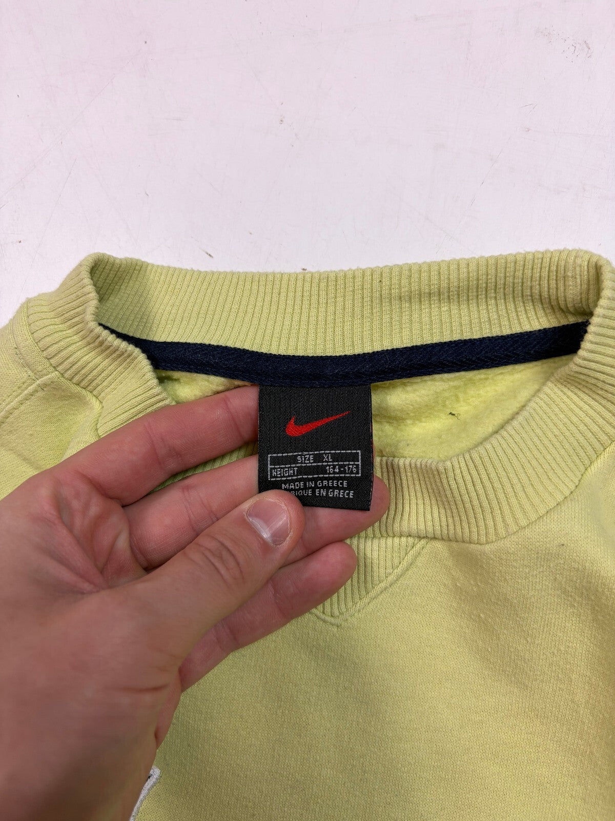 Vintage 90s Nike centre swoosh sweatshirt (S)