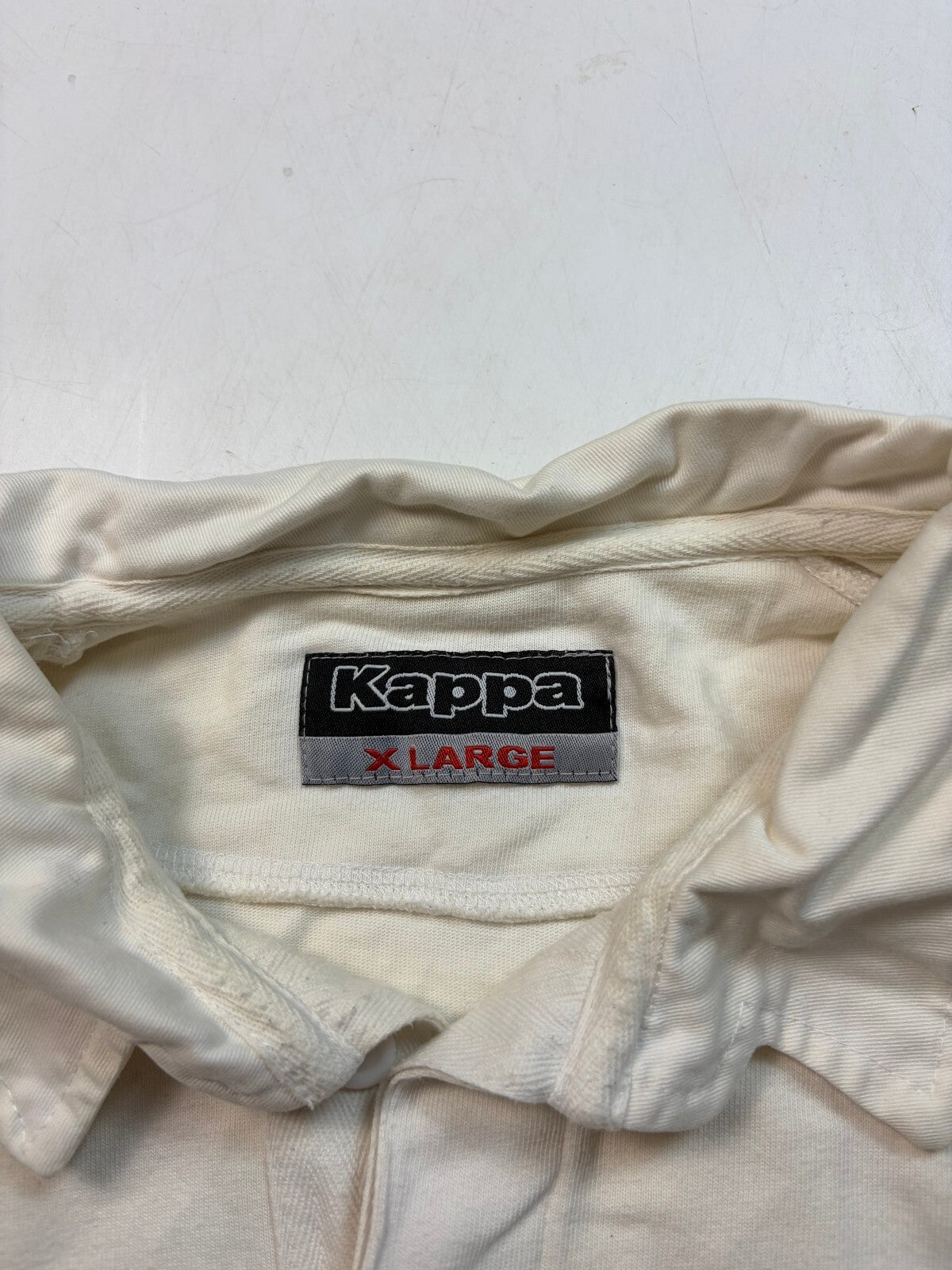 Vintage Italy 2003 world cup Kappa away rugby union shirt (XL)