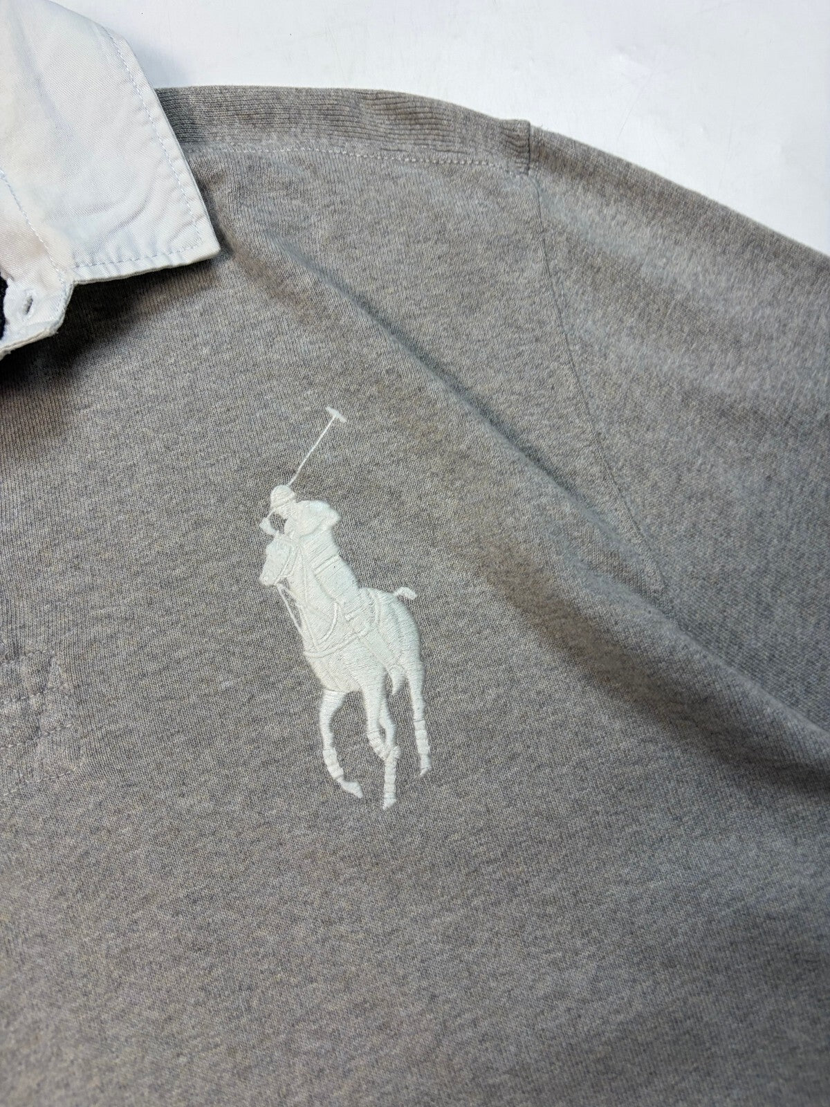 Vintage Ralph Lauren big pony rugby polo shirt (XL)