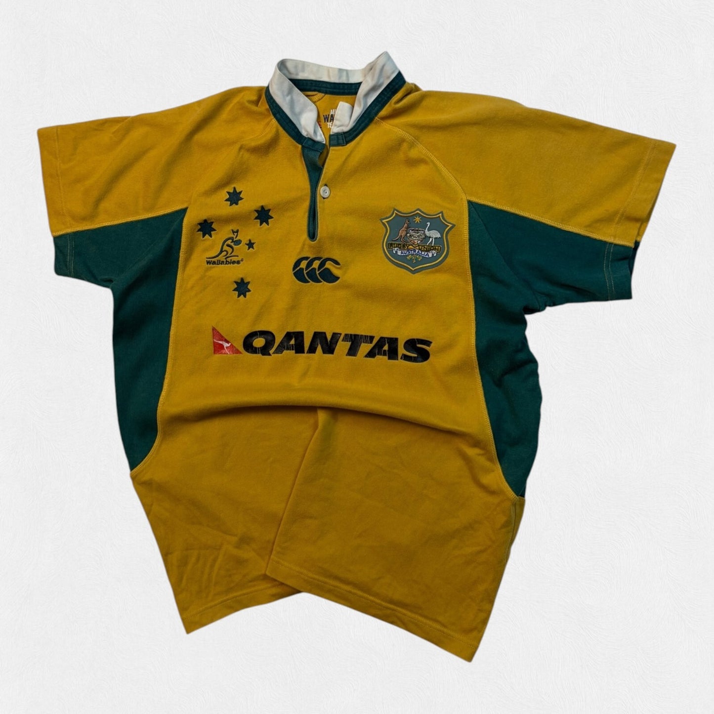 Vintage Australia 2006/07 Canterbury home rugby union shirt (M)