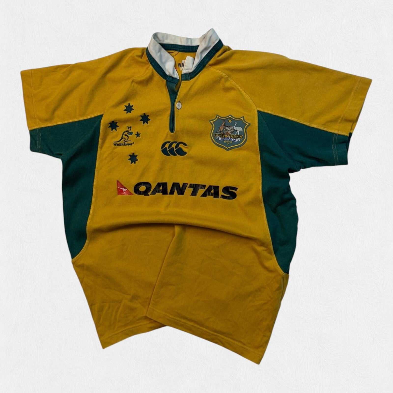 Vintage Australia 2006/07 Canterbury home rugby union shirt (M)