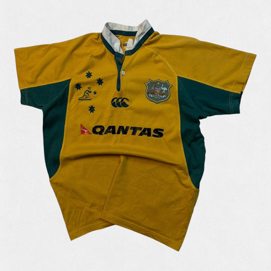 Vintage Australia 2006/07 Canterbury home rugby union shirt (M)