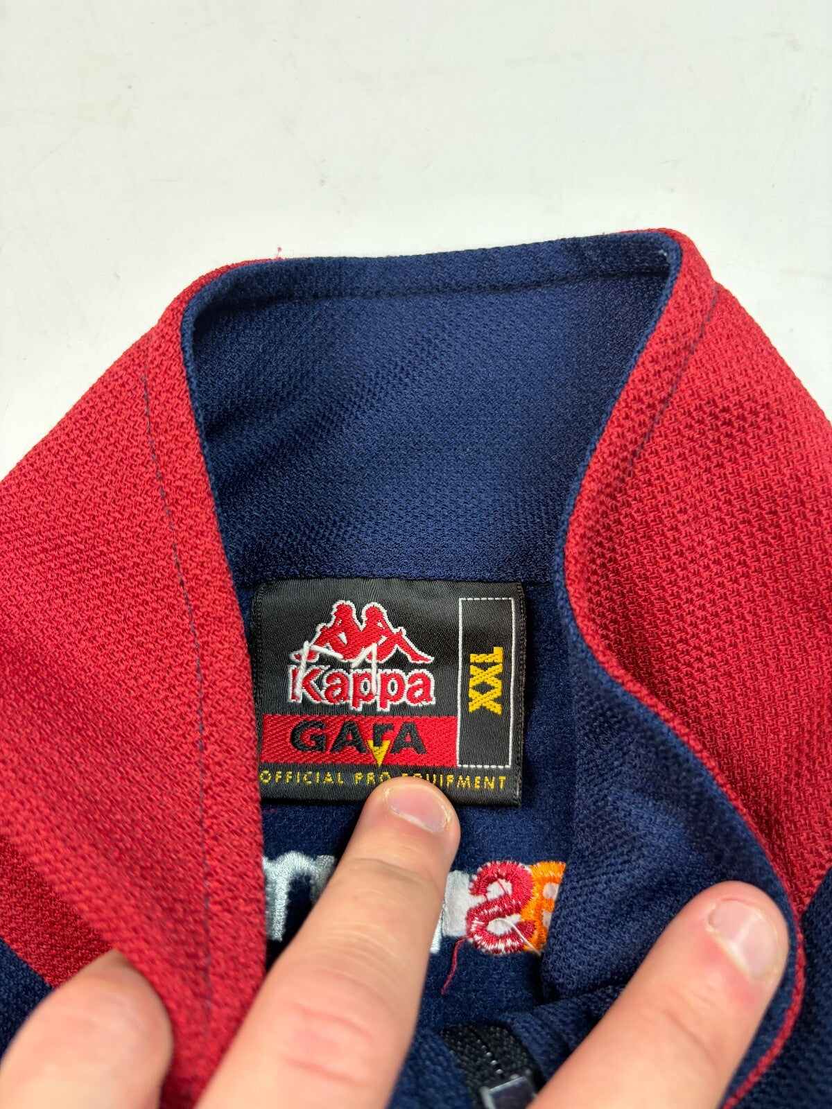 Vintage AS Roma 2001/02 Kappa full tracksuit (XXL)