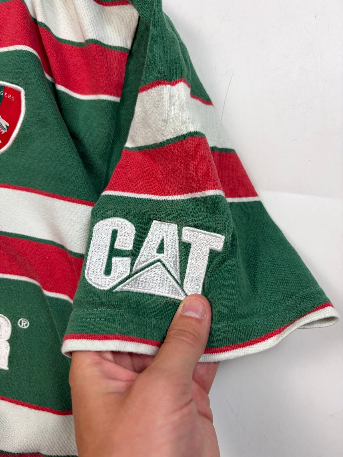 Vintage Leicester Tigers 2009/10 cotton traders rugby shirt (M)