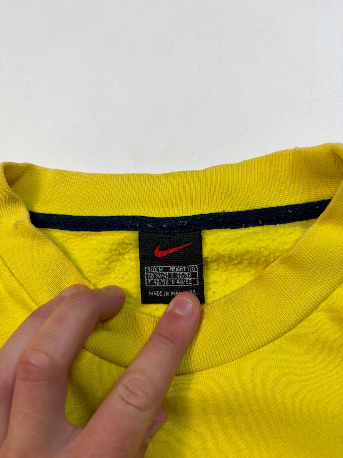 Vintage 90s Nike spell out sweatshirt (M)