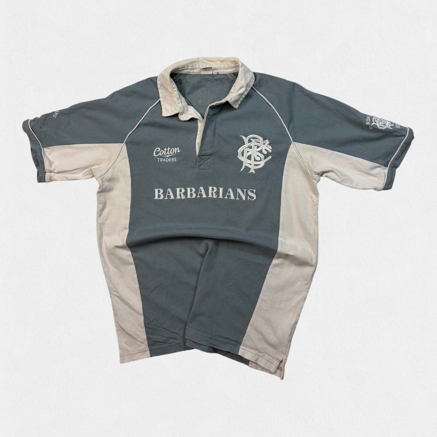 Barbarians 2011 Cotton Traders training rugby union shirt (L)