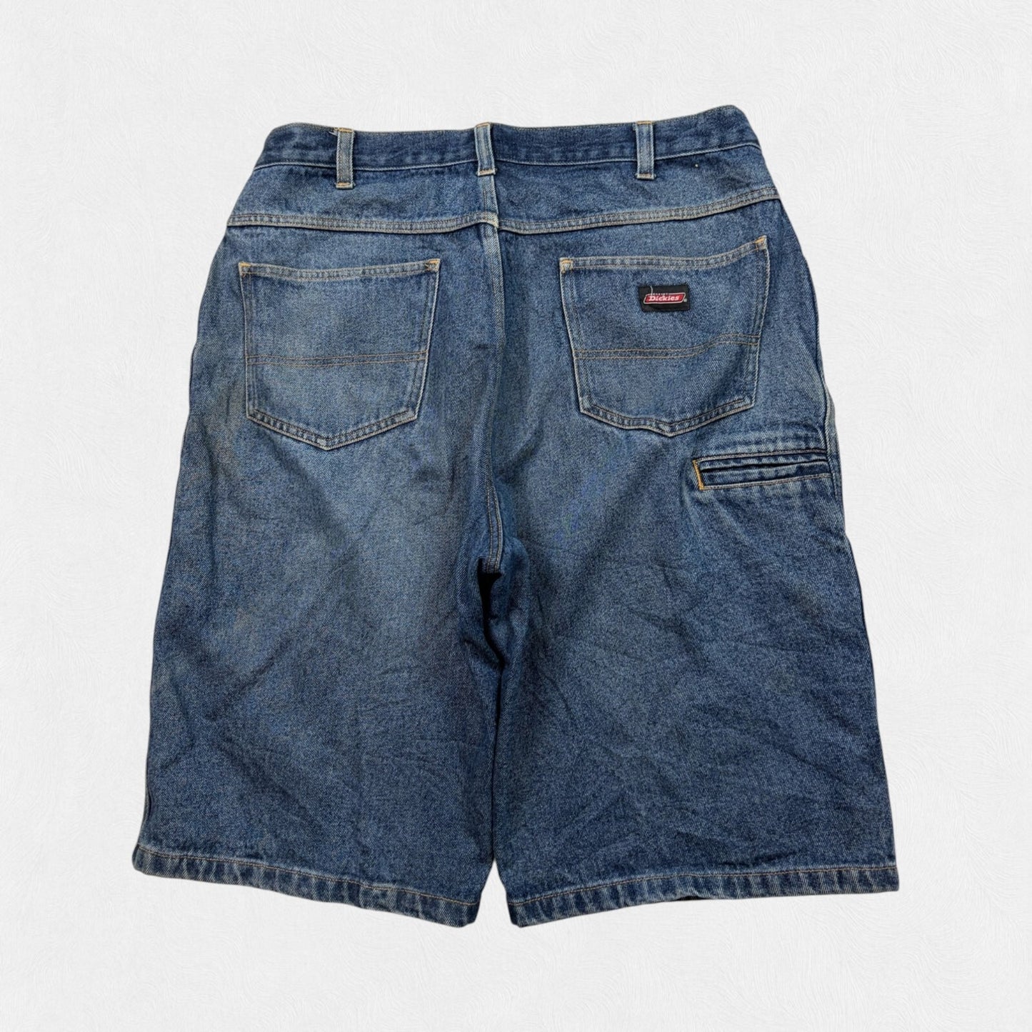 Vintage Dickies baggy carpenter denim jorts (W34)