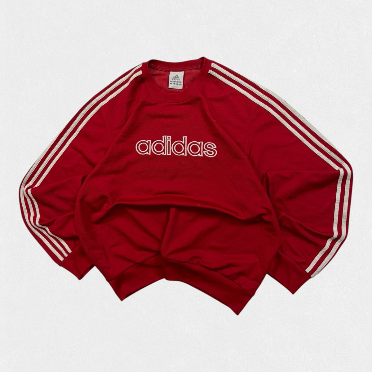 Vintage Y2K adidas spell out sweatshirt (XL)