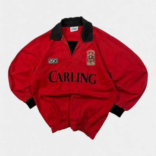 Vintage Stoke City 1993/94 Asics football drill top (M)