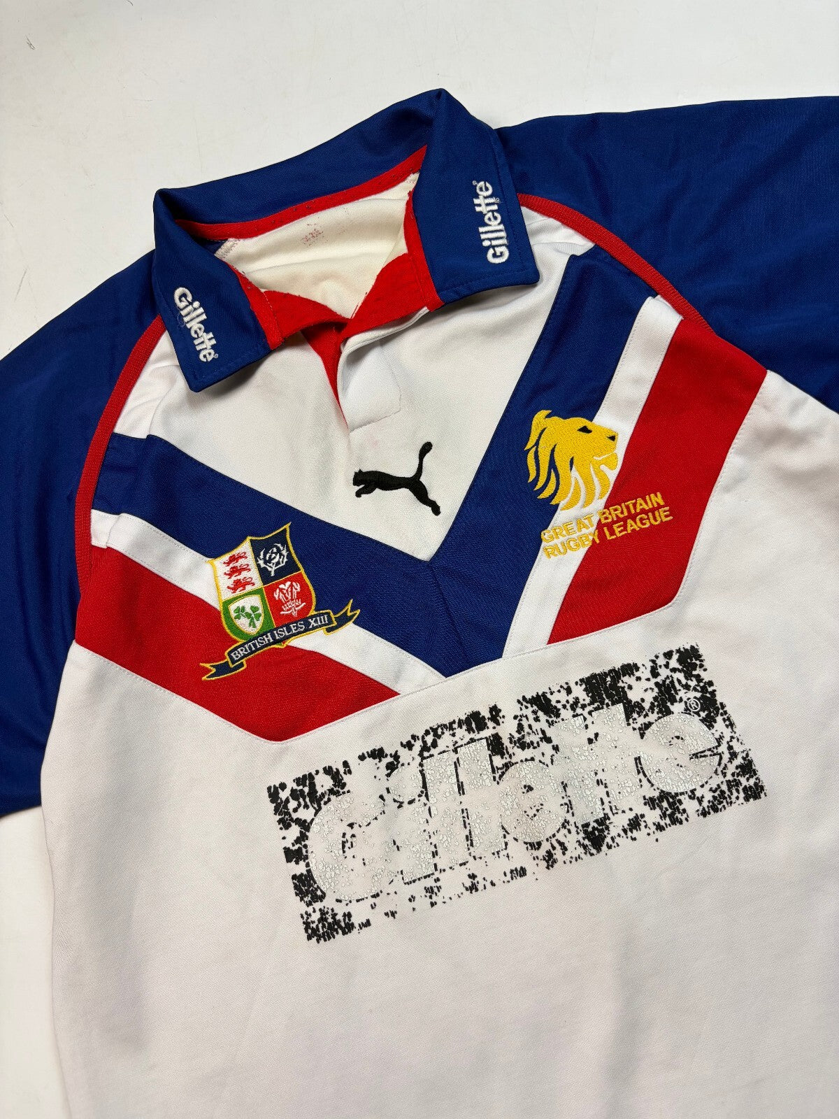Vintage Great Britain 2005/06 Puma rugby league shirt (XL)
