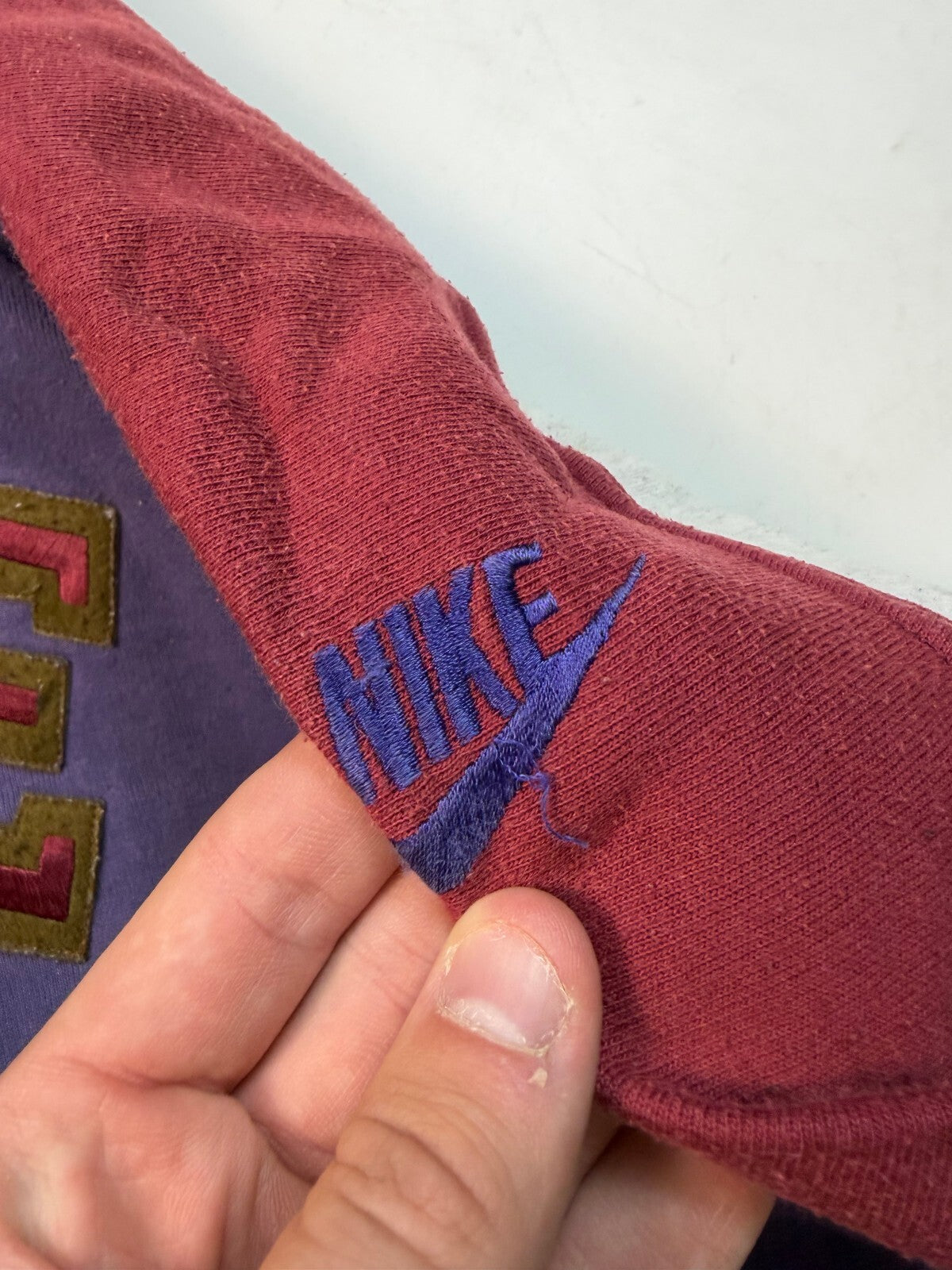 Vintage 90s Nike spell out sweatshirt (L)