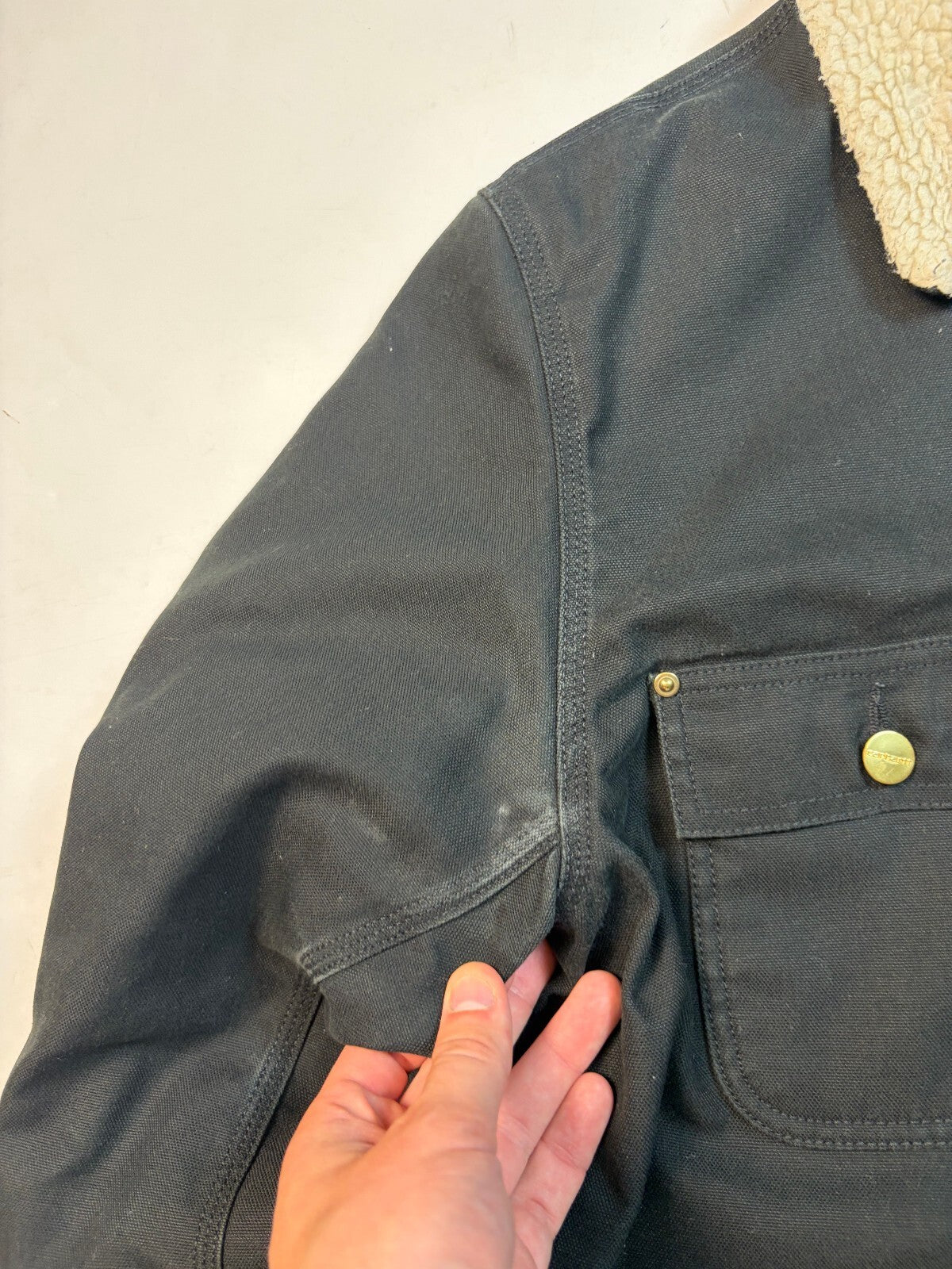 Carhartt WIP Phoenix sherpa lined jacket (L)