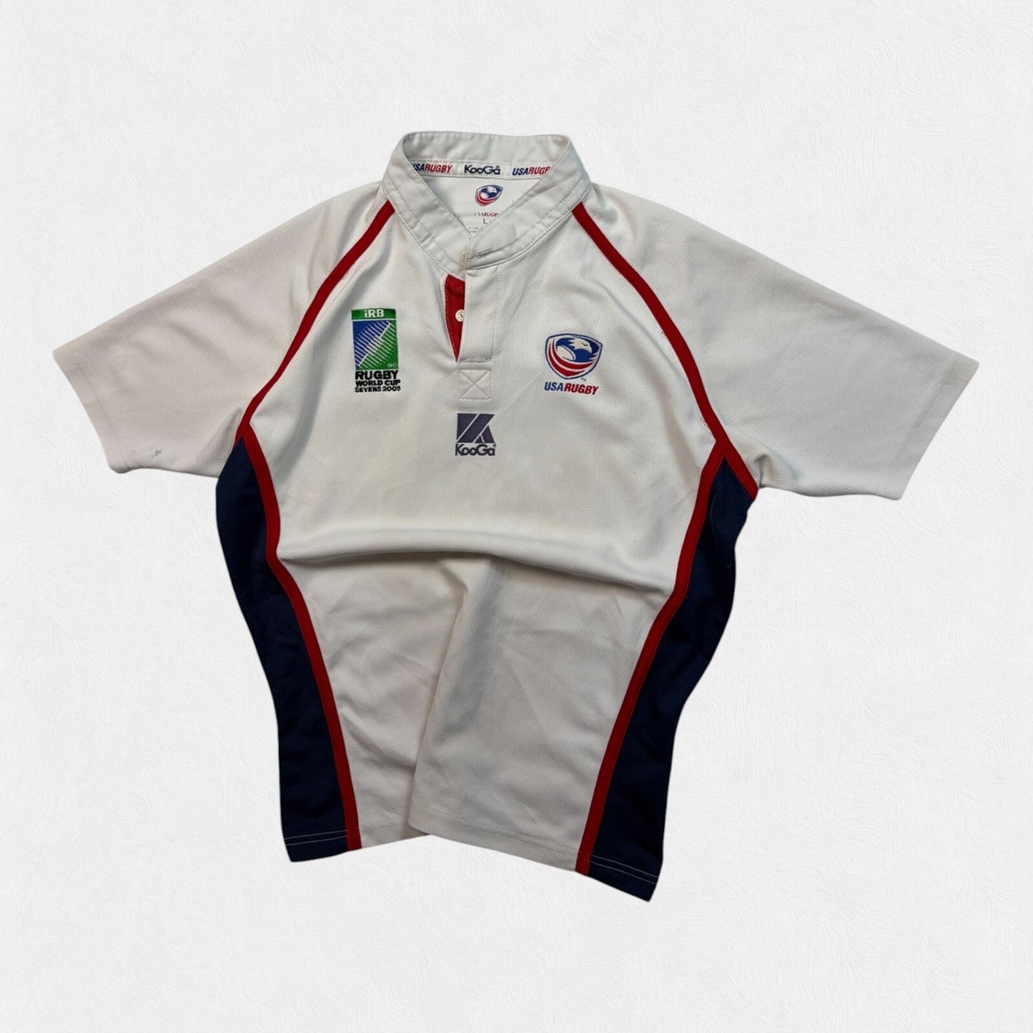 Vintage USA sevens 2005 world cup Kooga rugby shirt (L)