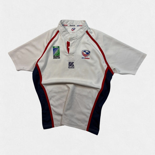 Vintage USA sevens 2005 world cup Kooga rugby shirt (L)