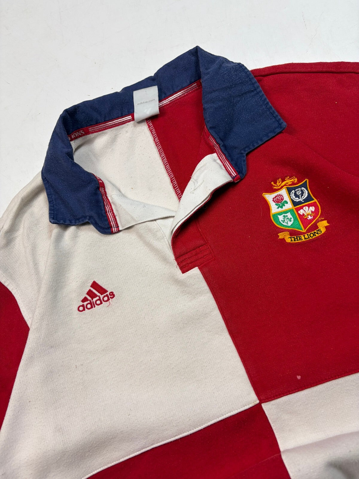 Vintage British & Irish Lions 2005 tour Adidas rugby shirt (L)