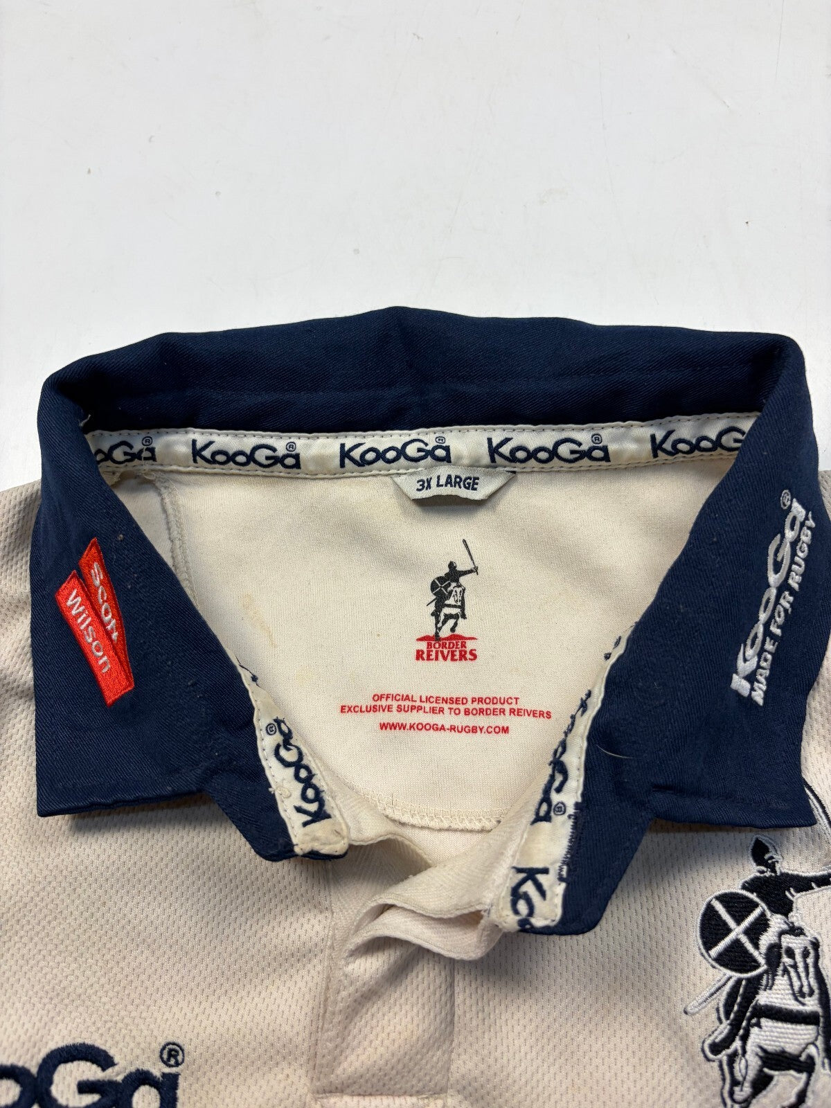 Vintage Border Reivers 2007 Kooga rugby union shirt (3XL)