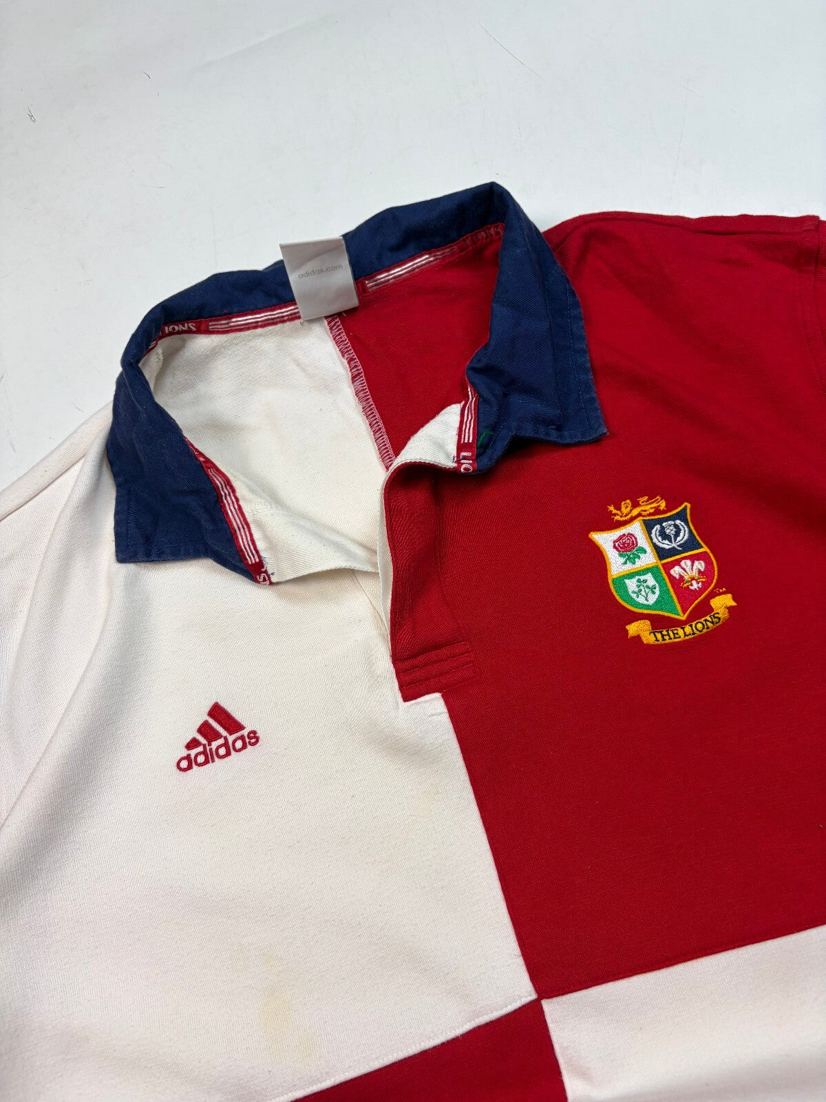 Vintage British & Irish Lions 2005 Adidas rugby union shirt (L)