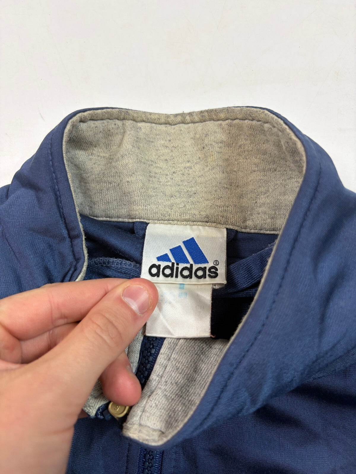 Vintage 90s adidas originals colour block track jacket (L)
