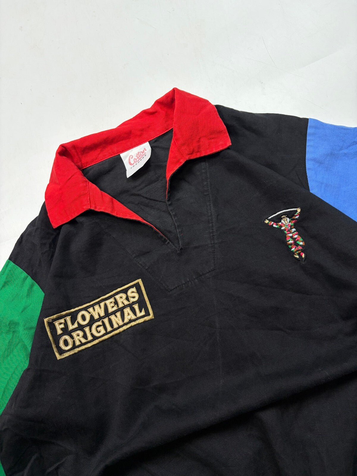 Vintage Harlequins 1994-96 Cotton Traders rugby training drill top (XL)