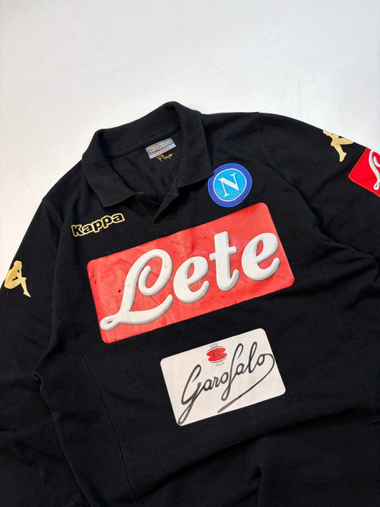 Napoli 2015/16 Kappa player issue training football shirt (XL)