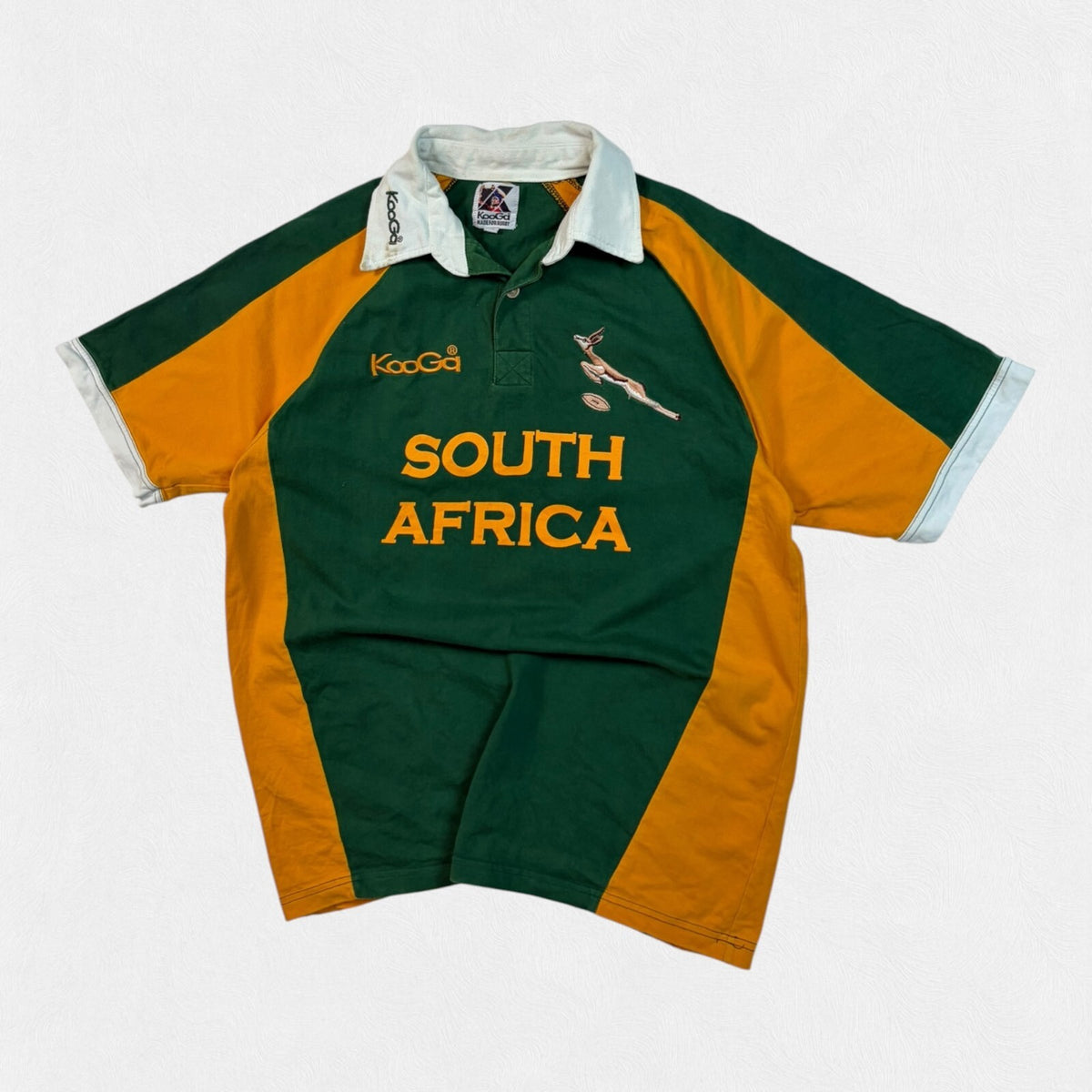 Vintage South Africa 2004 Kooga supporters rugby union shirt (M)
