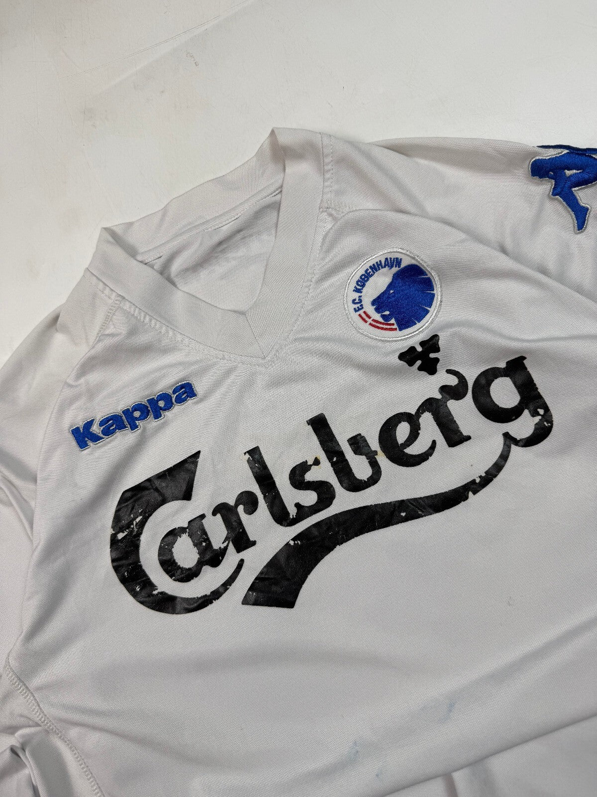 Vintage Copenhagen 2005/06 Kappa long sleeve football shirt (L)